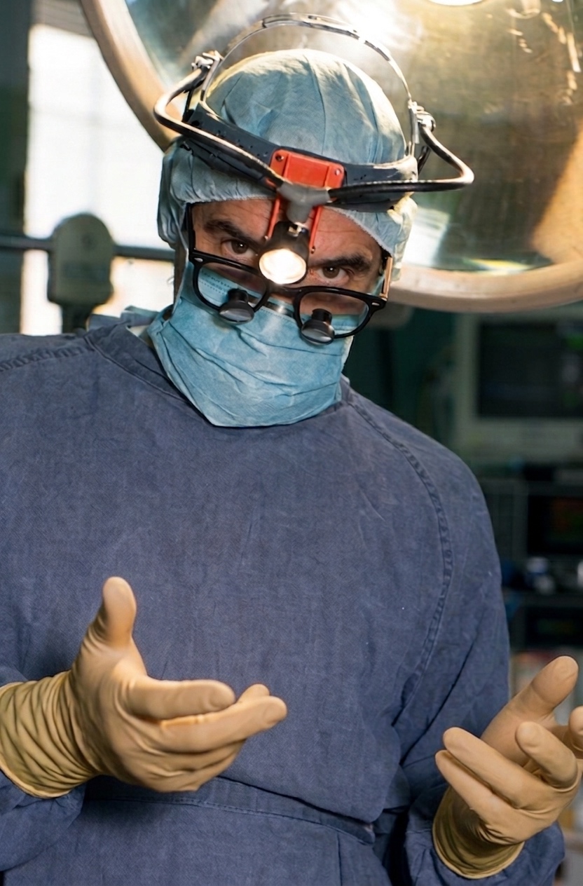 Pedro Valente em cirurgia
